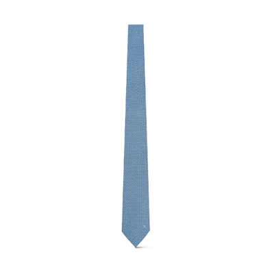 LOUIS VUITTON Diamonds Light Blue Tie M71209