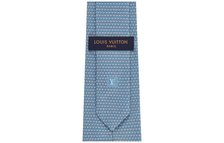 LOUIS VUITTON Diamonds Light Blue Tie M71209 圖 3