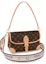 Buy Louis Vuitton Diane Satchel Monogram Brown/Beige/Multi