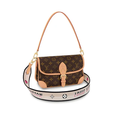 Louis Vuitton Diane Satchel Monogram Brown/Beige/Multi