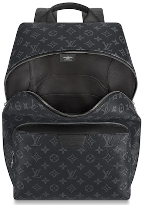 Louis Vuitton Discovery Backpack Monogram Eclipse PM Black Lookbook Louis Vuitton Discovery Backpack Monogram Eclipse PM Black