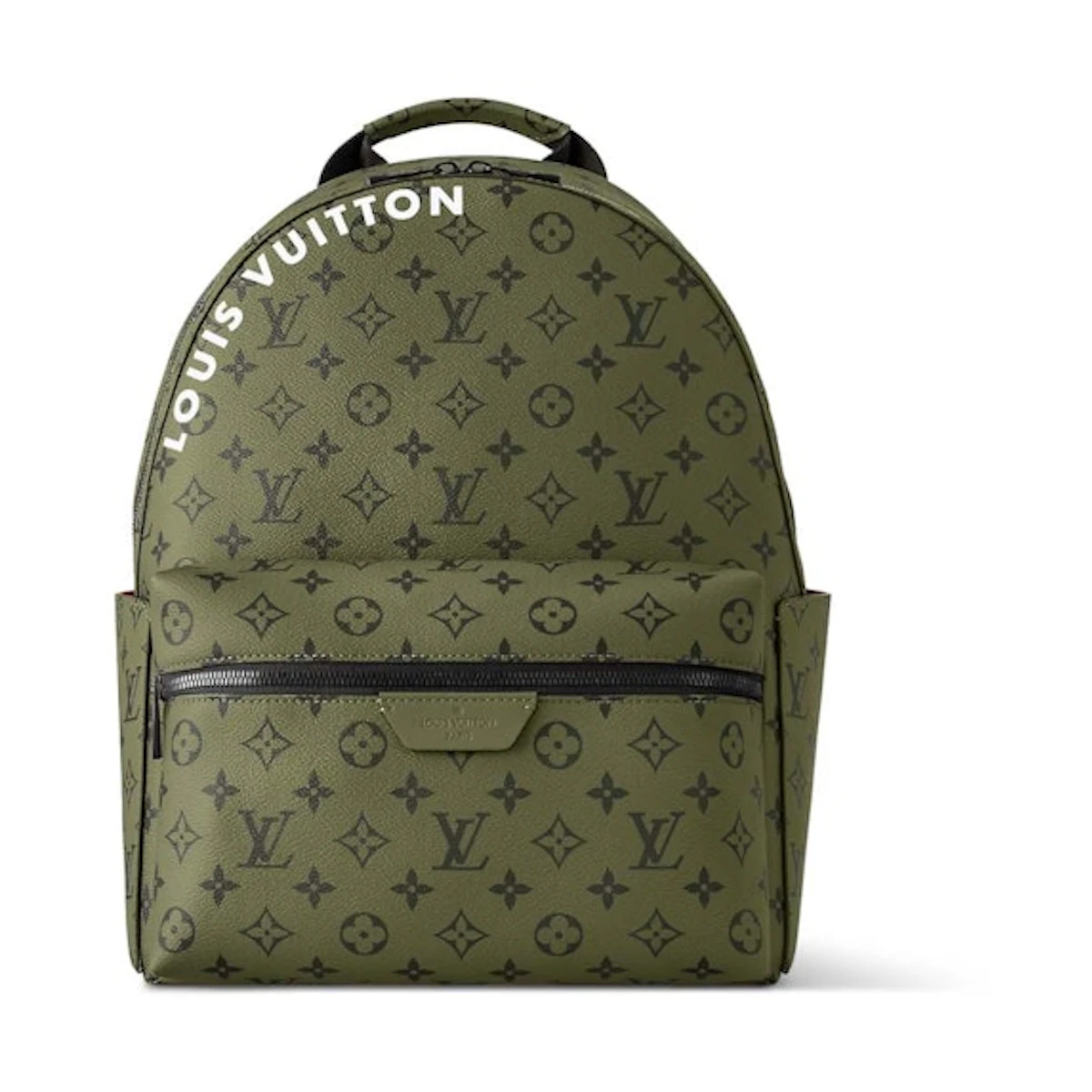 Buy Louis Vuitton Discovery Backpack PM Khaki Green Vermillion Red Novelship