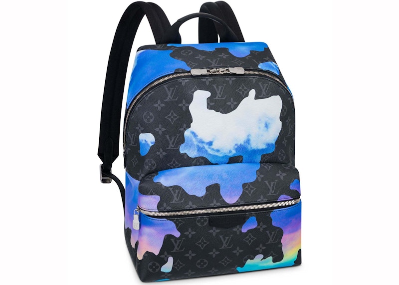 Louis Vuitton Discovery Sunrise Monogram Backpack Black/Grey/Multi