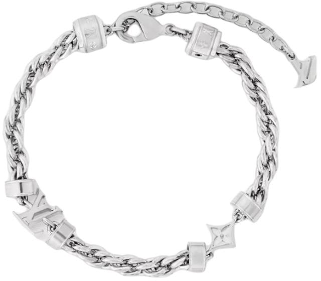 louis-vuitton-distressed-metallic-brass-bracelet-silver-m02744