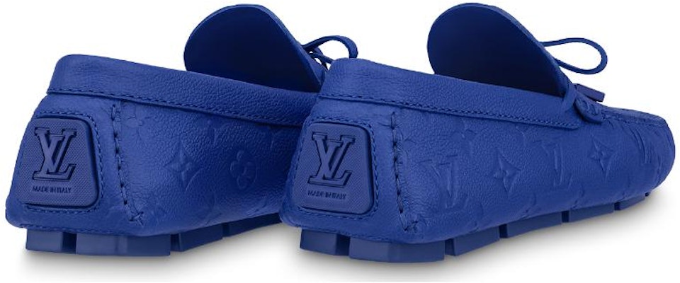 Louis Vuitton Driver 'Blue Comfort Loafer' 1ABZ7G Shop Louis Vuitton Driver 'Blue Comfort Loafer' 1ABZ7G