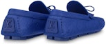 Shop Louis Vuitton Pemandu 'Loafer Biru Selesa' 1ABZ7G
