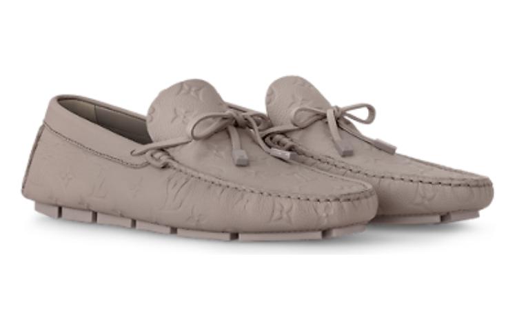 Order LOUIS VUITTON 駕駛 時尚舒適 樂福鞋 男款 灰色