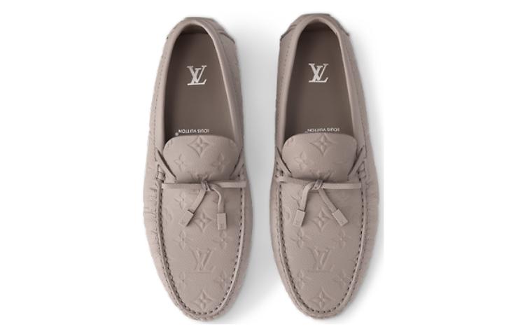 Lookbook LOUIS VUITTON 駕駛 時尚舒適 樂福鞋 男款 灰色