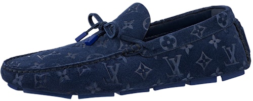 Louis Vuitton Driver 'Navy Leather' 1AAF1G Louis Vuitton Driver 'Navy Leather' 1AAF1G