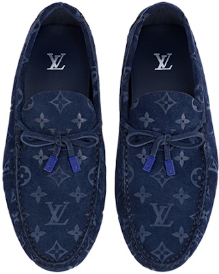 Louis Vuitton Driver 'Navy Leather' 1AAF1G Lookbook Louis Vuitton Driver 'Navy Leather' 1AAF1G