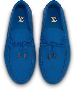 Kasut Moccasin Louis Vuitton Warna Biru Corak Monogram 1AAQ02 Shop Kasut Moccasin Louis Vuitton Warna Biru Corak Monogram 1AAQ02