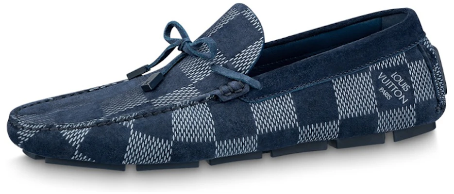 Louis Vuitton Driver Moccasin Shoes 'Blue Plaid' 1AAQYP Buy Louis Vuitton Driver Moccasin Shoes 'Blue Plaid' 1AAQYP