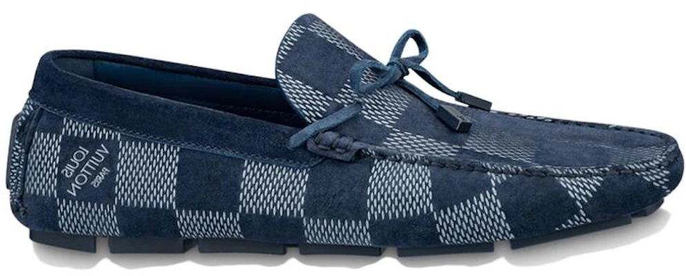 Louis Vuitton Driver Moccasin Shoes 'Blue Plaid' 1AAQYP Order Louis Vuitton Driver Moccasin Shoes 'Blue Plaid' 1AAQYP