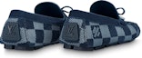 Lookbook Louis Vuitton Driver Moccasin Shoes 'Blue Plaid' 1AAQYP