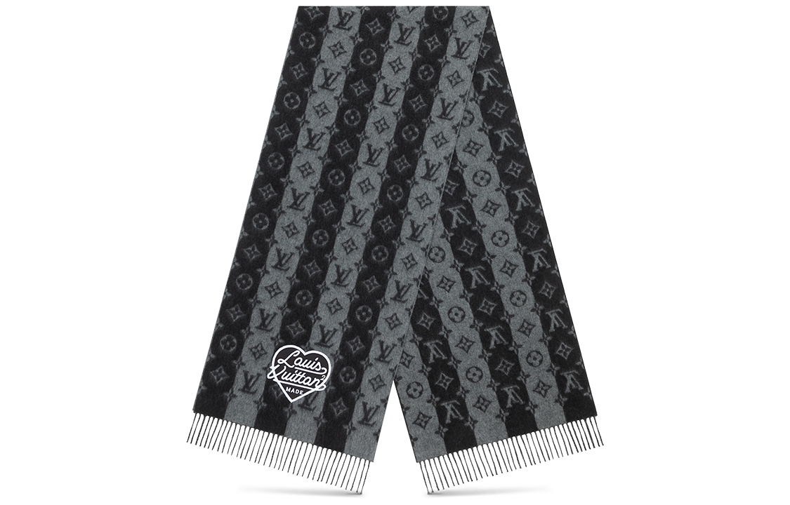 Louis Vuitton Duck Pattern Cashmere Knitted Scarf Unisex MP3256 圖 2