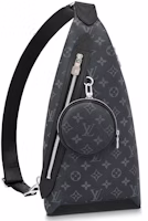 Louis Vuitton Duo Sling Bag Black Louis Vuitton Duo Sling Bag Black