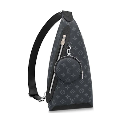 Louis Vuitton Duo Sling Bag Black