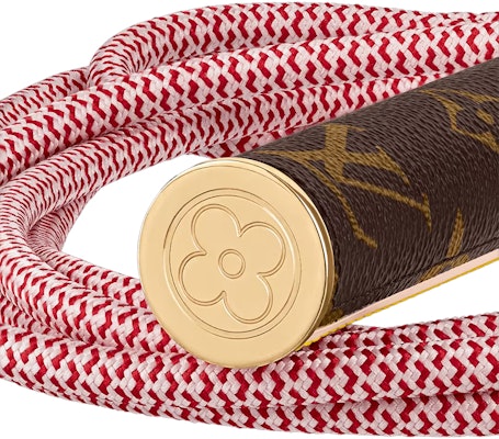 路易威登耐用便攜跳繩 15米 棕色編織皮革手柄 GI0748 Shop 路易威登耐用便攜跳繩 15米 棕色編織皮革手柄 GI0748