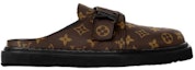 Order Louis Vuitton 'Monogram Splatter' Slide Coklat Mudah 1ABFDJ