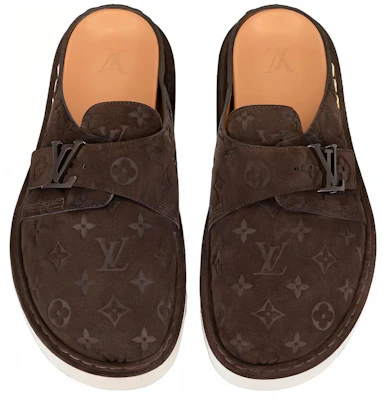 Louis Vuitton Easy Mule 'Selipar Baldu Coklat' 1AAV8Z Lookbook Louis Vuitton Easy Mule 'Selipar Baldu Coklat' 1AAV8Z