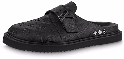 Louis Vuitton Easy Mules 'Black Monogram' 1AA0CA Louis Vuitton Easy Mules 'Black Monogram' 1AA0CA