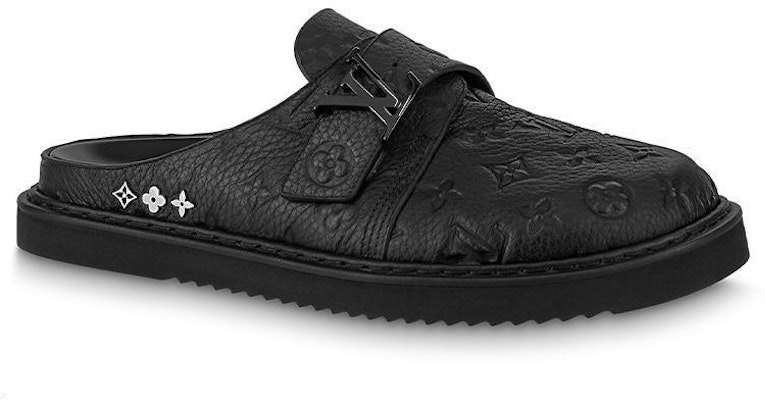 Louis Vuitton Easy Mules 'Black Monogram' 1AA0CA Order Louis Vuitton Easy Mules 'Black Monogram' 1AA0CA