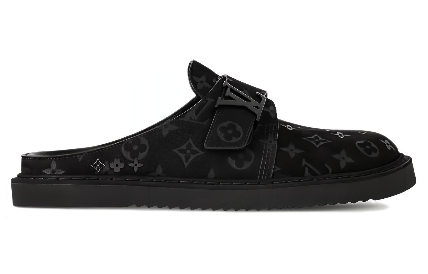 Order Louis Vuitton Easy Mules ''Monogram Nero'' 1ABLHY