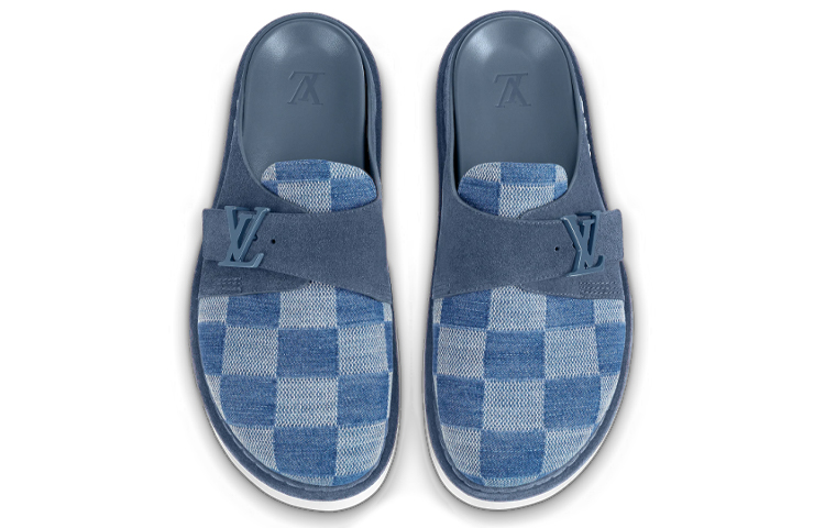 Lookbook ルイ・ヴィトン デニムプラッド イージーミュール 1AA0BX