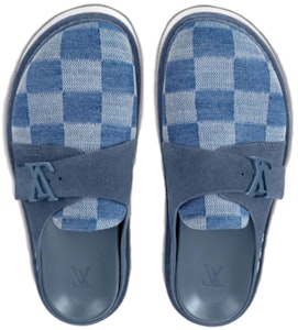 路易威登 Easy 混合材質 包頭搭扣 休閒鞋 男款 藍色 Shop 路易威登 Easy 混合材質 包頭搭扣 休閒鞋 男款 藍色