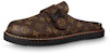 Louis Vuitton Kasut Slip-On Mudah 'Coklat' 1A8WIB