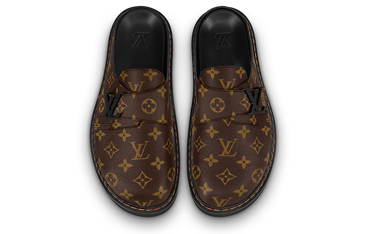 Lookbook Louis Vuitton Kasut Slip-On Mudah 'Coklat' 1A8WIB