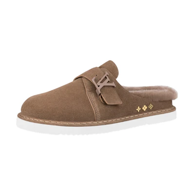 LV Easy Slipper 'Brown Suede Mule'