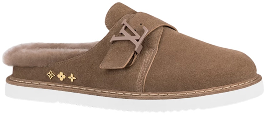 Louis Vuitton Easy Slipper 'Brown Suede Mule' 1A9IOA Order Louis Vuitton Easy Slipper 'Brown Suede Mule' 1A9IOA