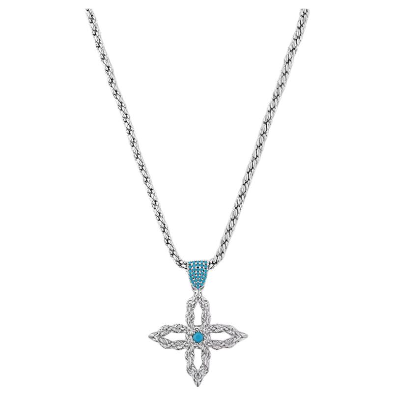 Order LOUIS VUITTON Embellished Brass Necklace Unisex Couple Design Silver M02062