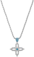 Order Collar de Latón Adornado LOUIS VUITTON Unisex Diseño para Pareja Plata. M02062