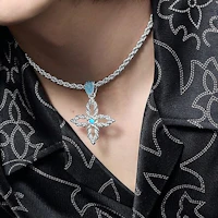 Details for Collar de Latón Adornado LOUIS VUITTON Unisex Diseño para Pareja Plata. M02062