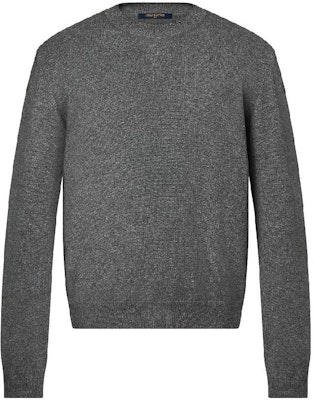 LOUIS VUITTON Embossed Monogram Crewneck Long Sleeve Sweater Grey Men. 1A9VV1 Buy LOUIS VUITTON Embossed Monogram Crewneck Long Sleeve Sweater Grey Men. 1A9VV1