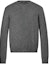Buy LOUIS VUITTON Embossed Monogram Crewneck Long Sleeve Sweater Grey Men. 1A9VV1