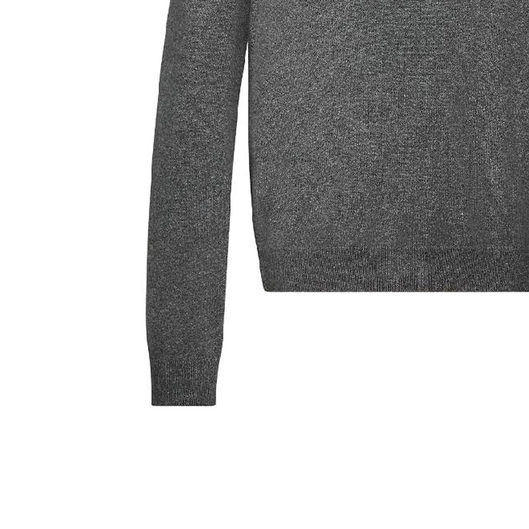 Purchase LOUIS VUITTON Embossed Monogram Crewneck Long Sleeve Sweater Grey Men. 1A9VV1