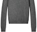 Sizing LOUIS VUITTON Embossed Monogram Crewneck Long Sleeve Sweater Grey Men. 1A9VV1
