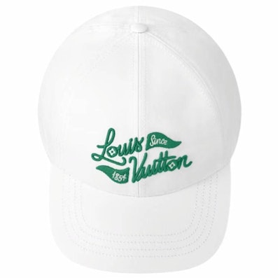 路易威登白色刺繡徽章純棉棒球帽 情侶款 男女適用 M5023M Purchase 路易威登白色刺繡徽章純棉棒球帽 情侶款 男女適用 M5023M