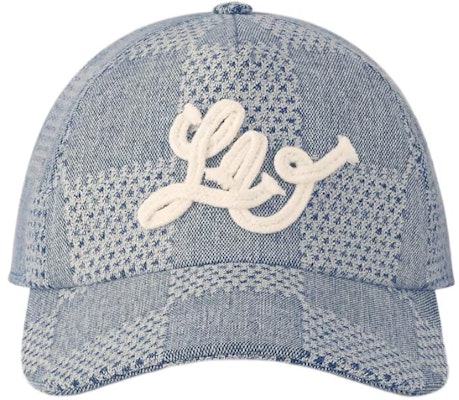 路易威登藍色刺繡棉質棒球帽 情侶款 男女同款 m7534m Lookbook 路易威登藍色刺繡棉質棒球帽 情侶款 男女同款 m7534m