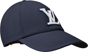 Louis Vuitton Embroidered LV Cotton Baseball Cap Midnight Blue Unisex M7319M Louis Vuitton Embroidered LV Cotton Baseball Cap Midnight Blue Unisex M7319M