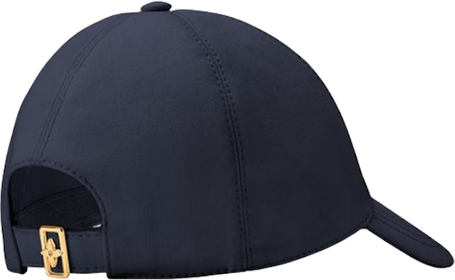 루이비통 LV 자수 코튼 야구 모자 미드나잇 블루 유니섹스 M7319M Shop 루이비통 LV 자수 코튼 야구 모자 미드나잇 블루 유니섹스 M7319M