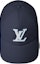 Purchase 루이비통 LV 자수 코튼 야구 모자 미드나잇 블루 유니섹스 M7319M