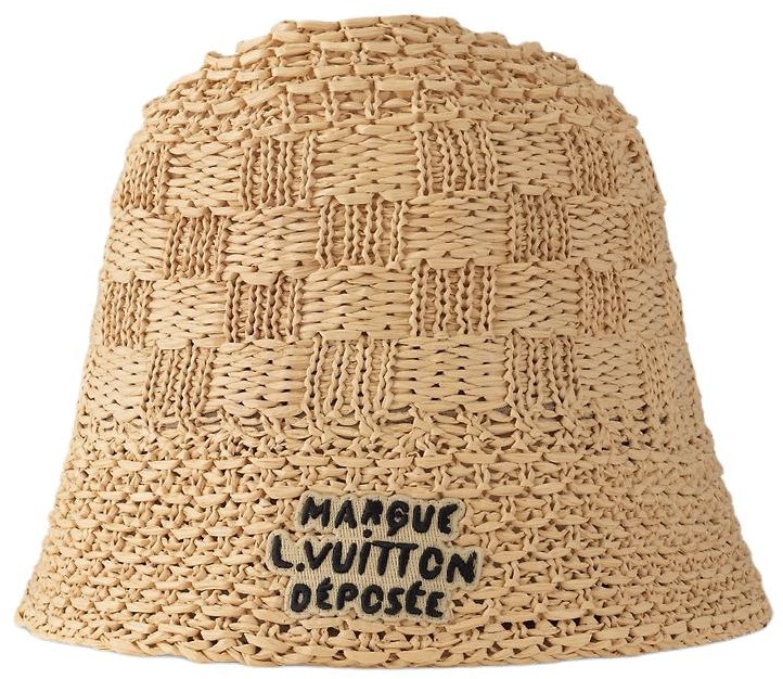 louis-vuitton-embroidered-viscose-hat-unisex-couple-style-brown-m7570m