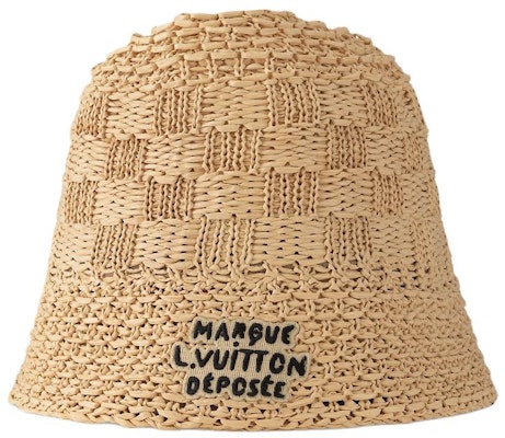 루이비통 자수 비스코스 모자 유니섹스 커플 스타일 브라운. m7570m Order 루이비통 자수 비스코스 모자 유니섹스 커플 스타일 브라운. m7570m