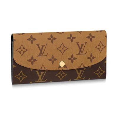 Louis Vuitton Emilie Wallet Monogram Reverse