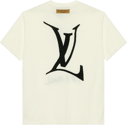 LOUIS VUITTON End Goal Baju-T Logo Besar Putih. 1A97AG Lookbook LOUIS VUITTON End Goal Baju-T Logo Besar Putih. 1A97AG
