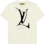 Lookbook LOUIS VUITTON End Goal Baju-T Logo Besar Putih. 1A97AG